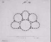 Bazhenov Vasily Ivanovich Plan of an Unrealised Pavilion A - Hermitage